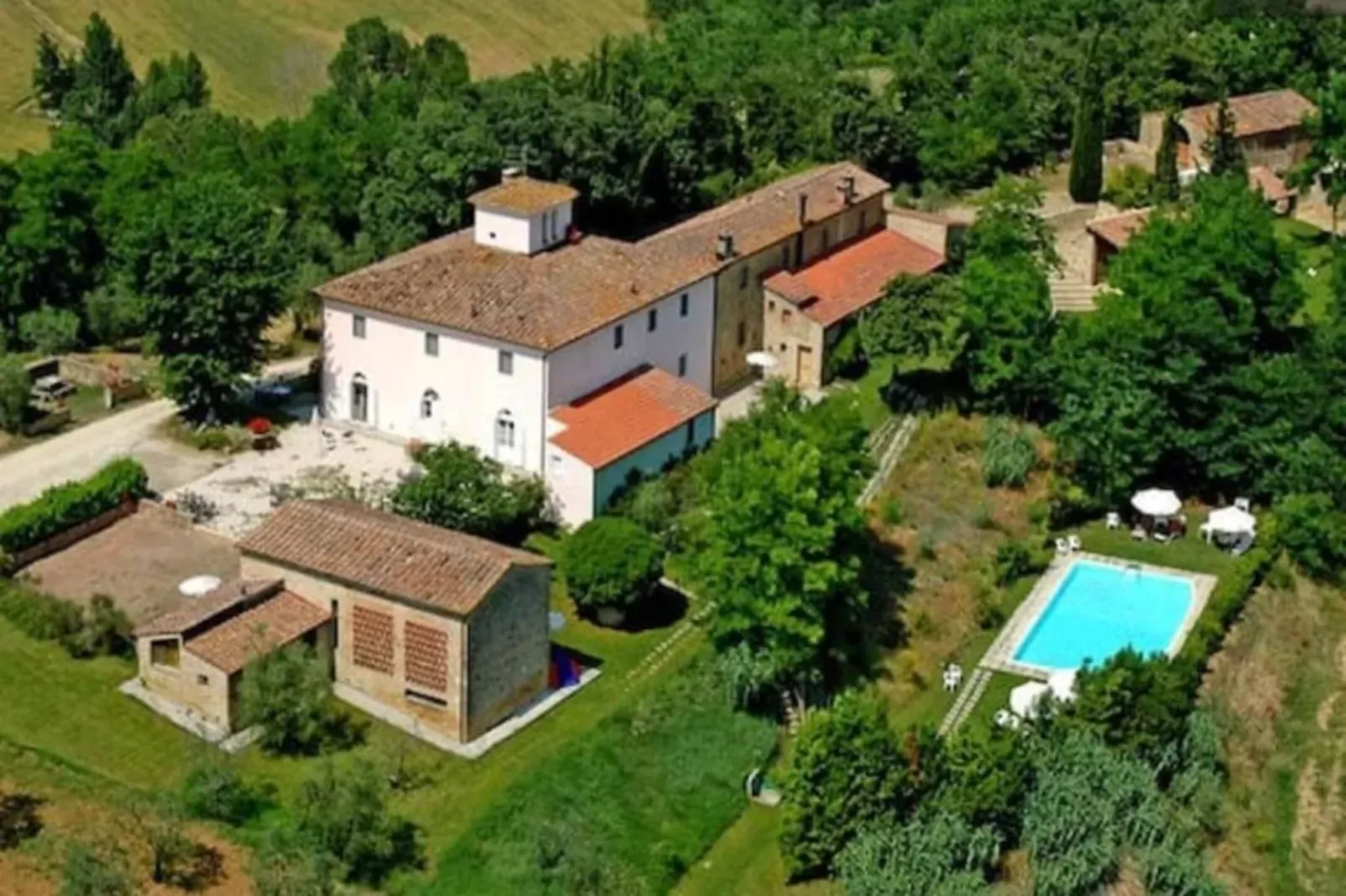 Ferienanlage Borgo della Meliana Gambassi Terme Typ Cottage Pool-Gebieden zomer 20km