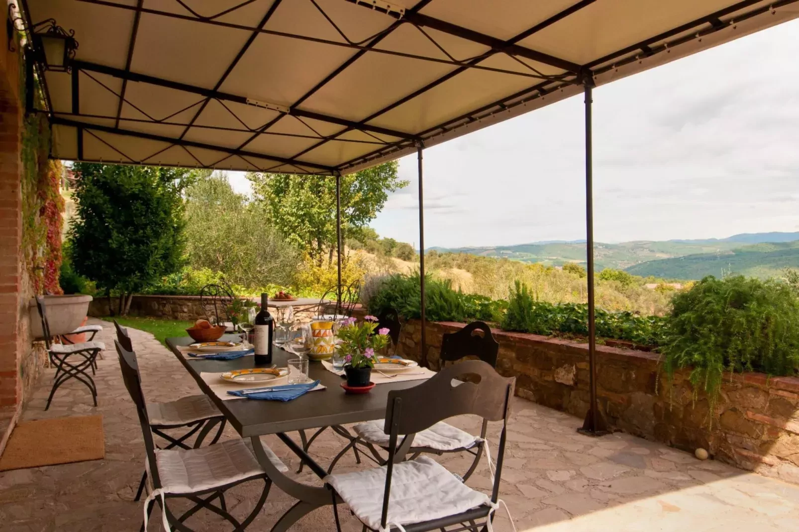 Ferienanlage Borgo della Meliana Gambassi Terme Typ Villa S Adele-Gebieden zomer 1km
