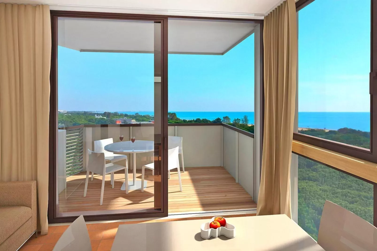 Residence Oasi, Bibione Lido del Sole-Trivano/C6-Woonkamer