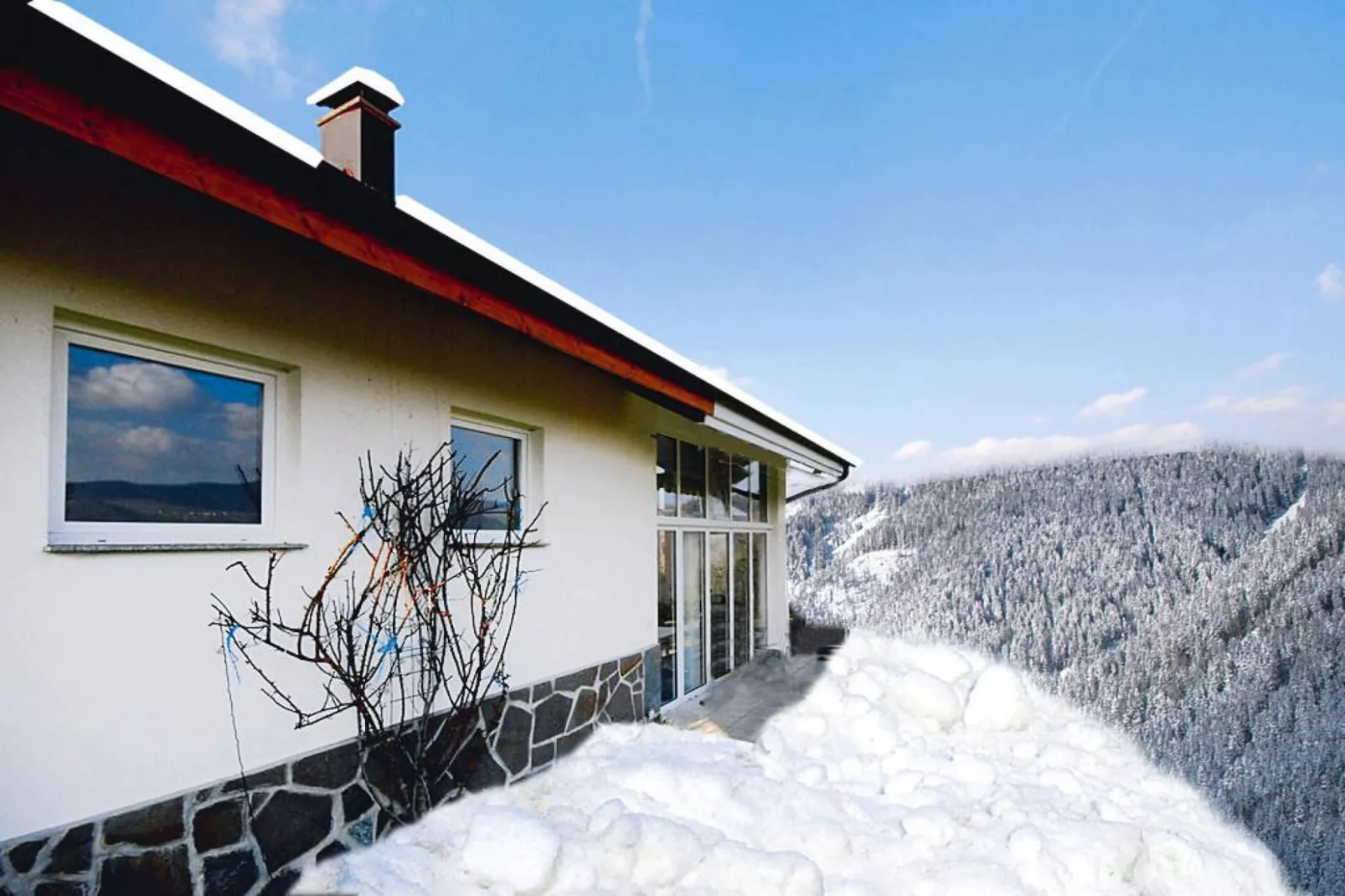 Ferienwohnung Fritz-Exterieur winter