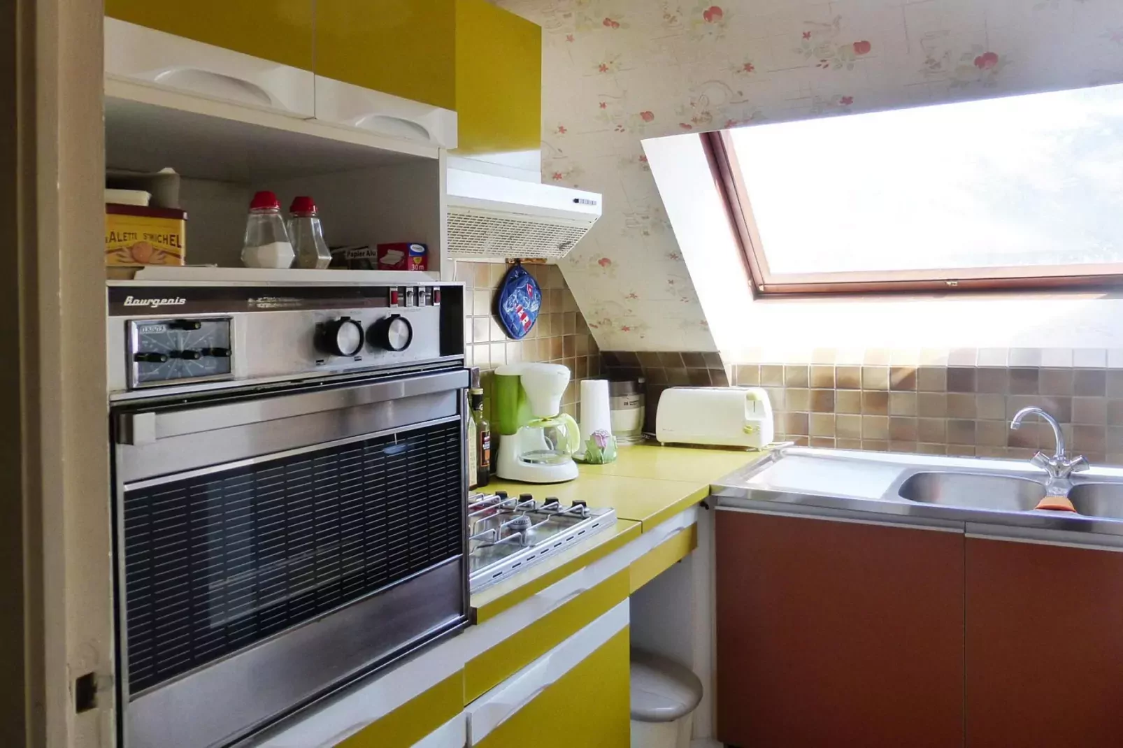 Holiday flat St Malo-Keuken