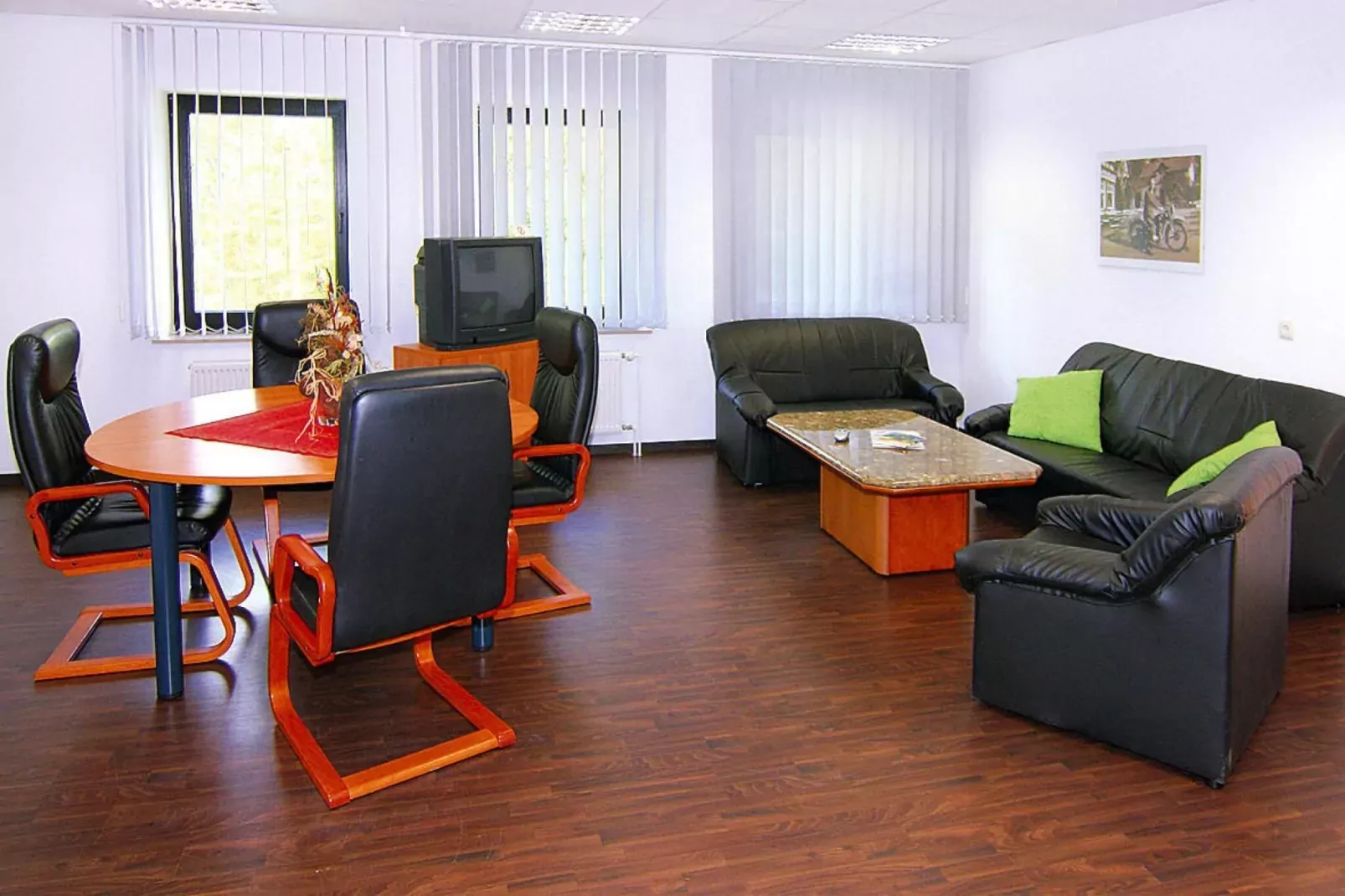 Residence Park am Schweriner See / 2-Raum-App im 2 Stock 60 qm-Woonkamer