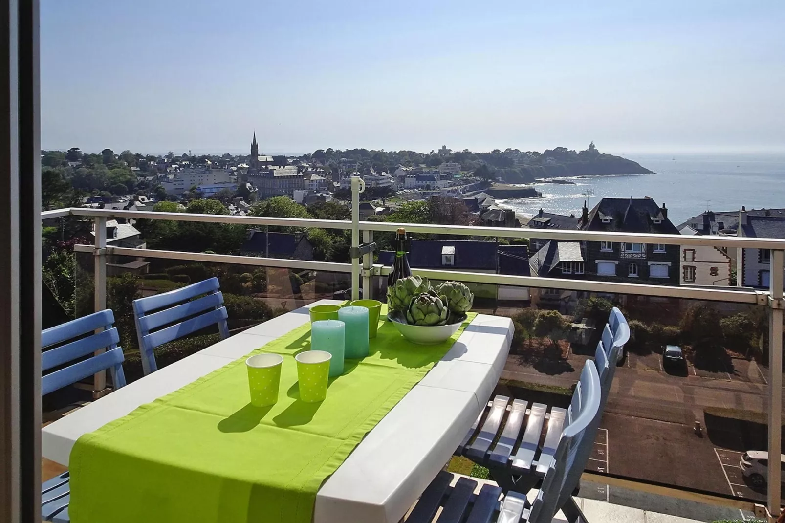 Holiday flat St Quay-Portrieux-Terrasbalkon