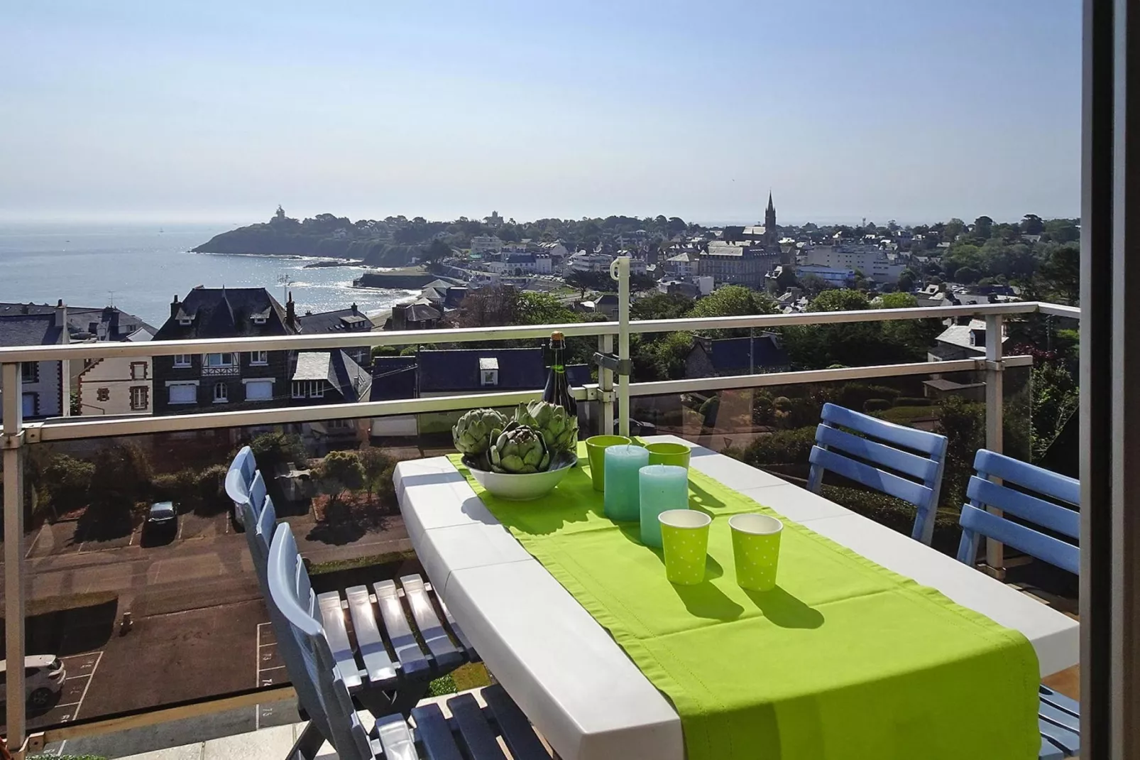 Holiday flat St Quay-Portrieux-Terrasbalkon