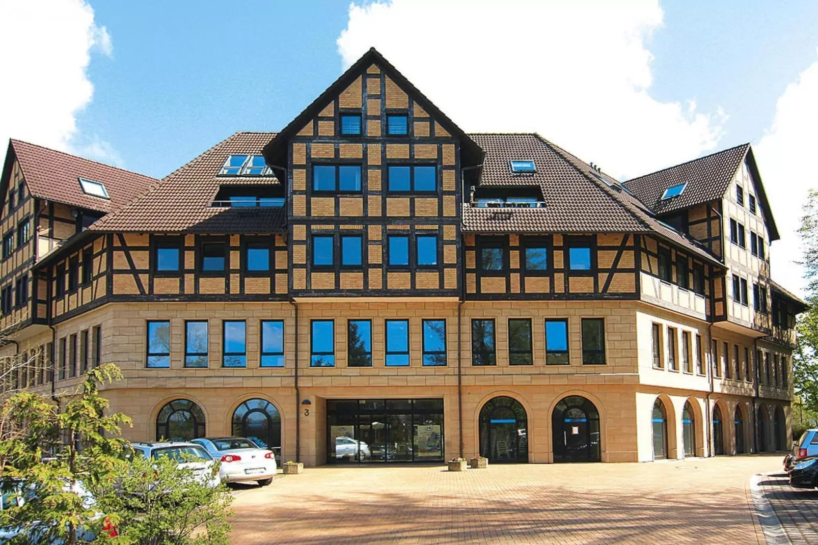 Residence Park am Schweriner See / Studio 40 qm-Buitenkant zomer