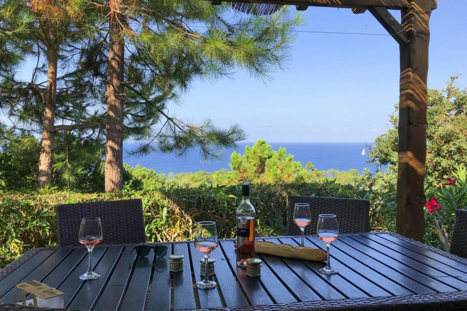 Residence Mare e Monte Solenzara // Villas Stella F2-Uitzicht zomer