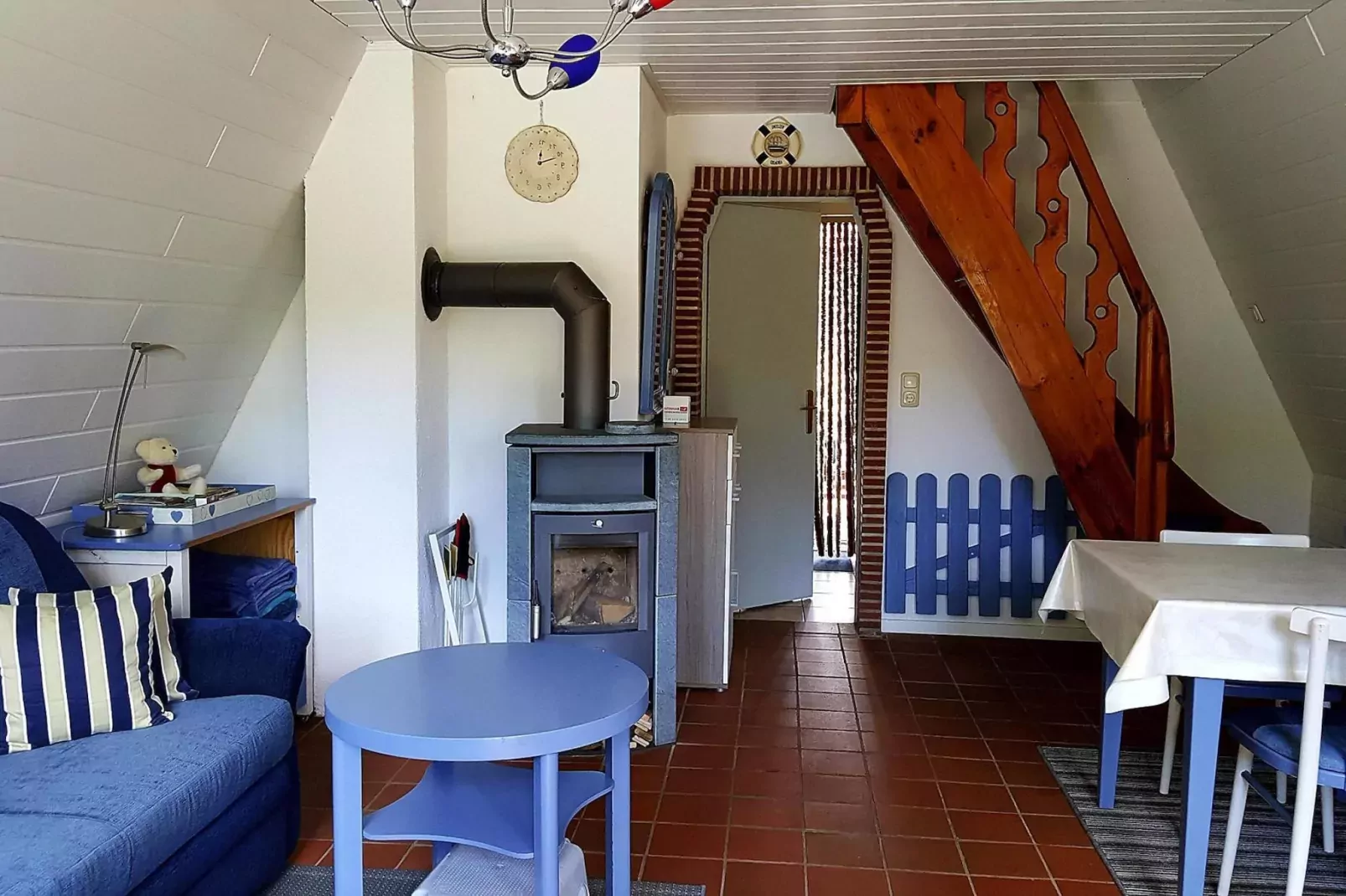 Ferienhaus 55 qm-Woonkamer