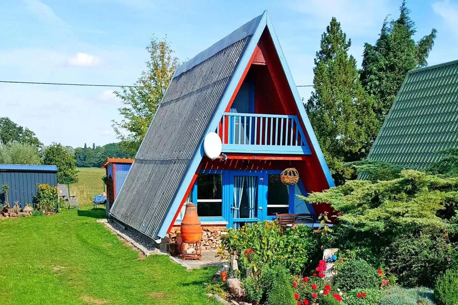 Ferienhaus 55 qm-Tuinen zomer