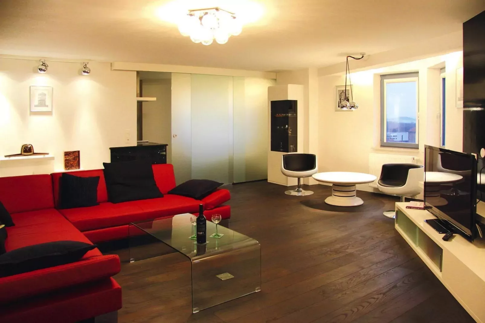 Fewo E8 98 qm-Woonkamer