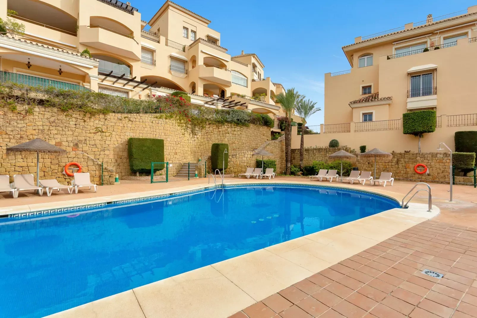 Amazing sea views Hacienda Elviria-Zwembad