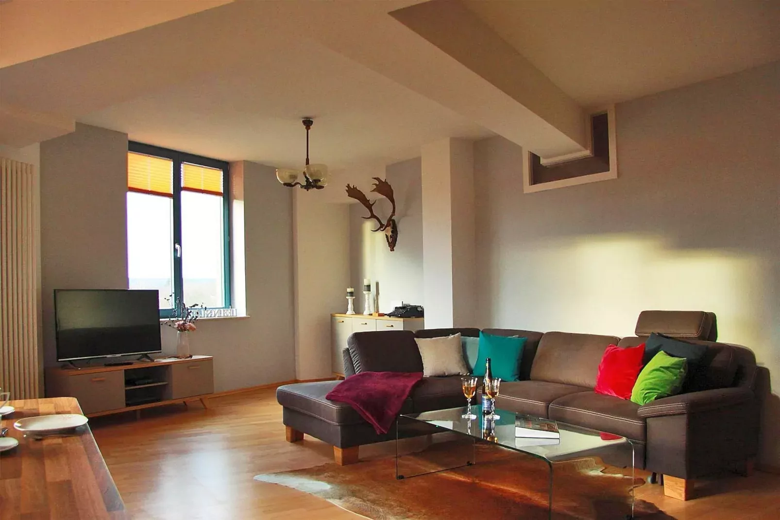 Fewo E5 79 qm-Woonkamer