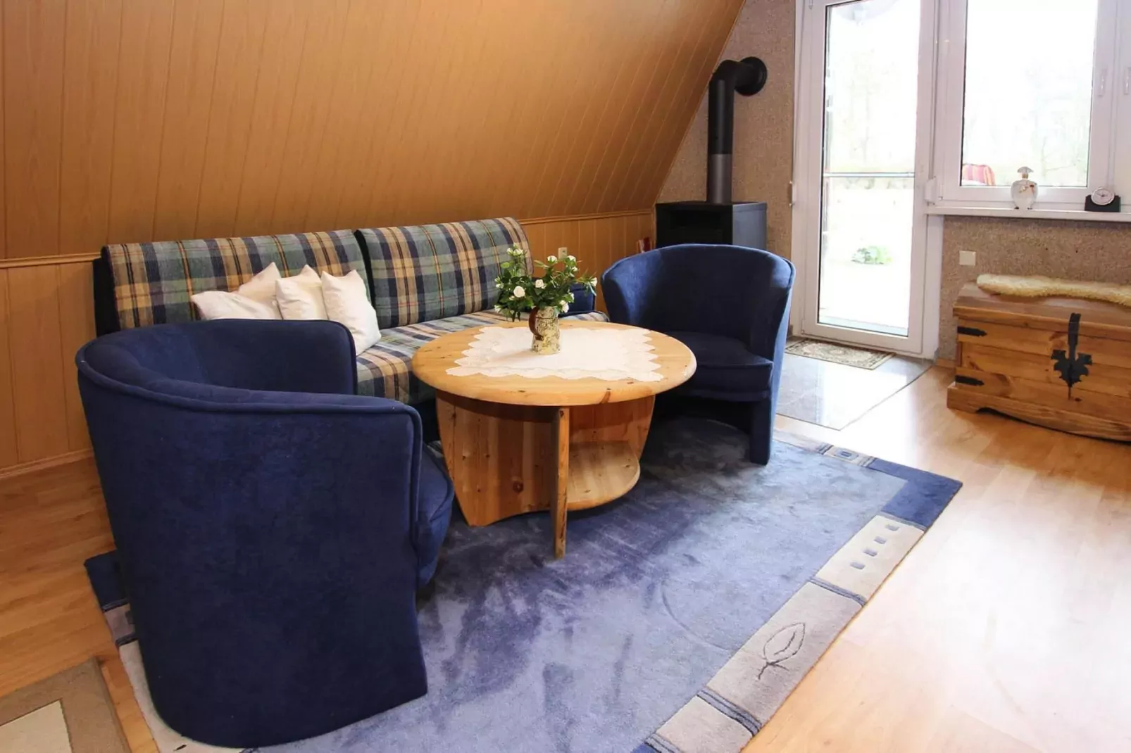 Ferienhaus 55 qm-Woonkamer