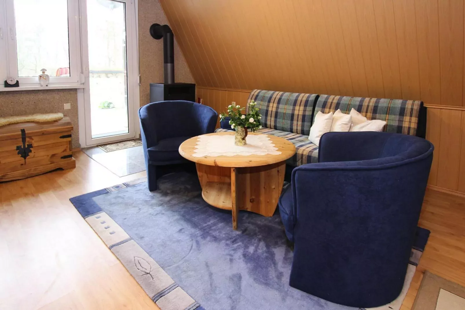 Ferienhaus 55 qm-Woonkamer