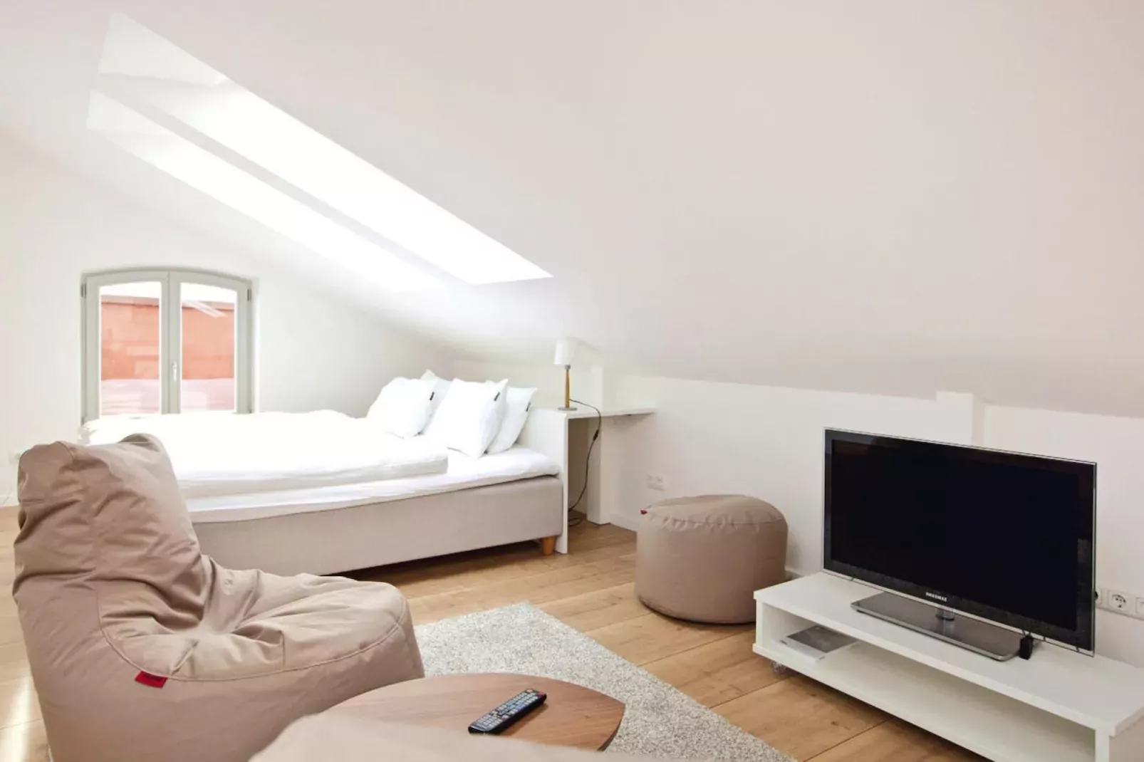 Appartements im Sudhaus / Studio 35-40 m²-Woonkamer