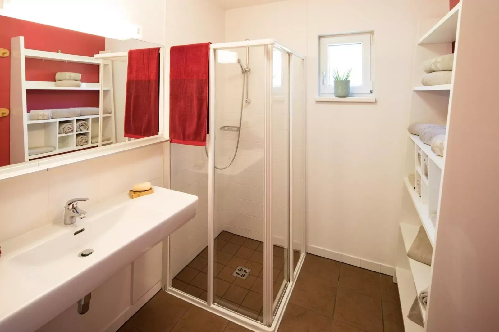 Hüttendorf Präbichl-Badkamer