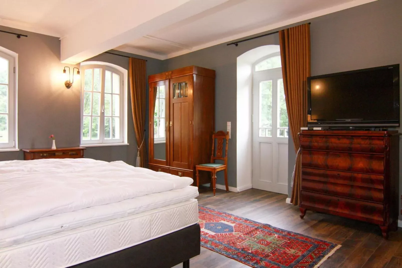 Birgit 5-6 Personen 184 qm Teil A und Teil B zusammen-Slaapkamer