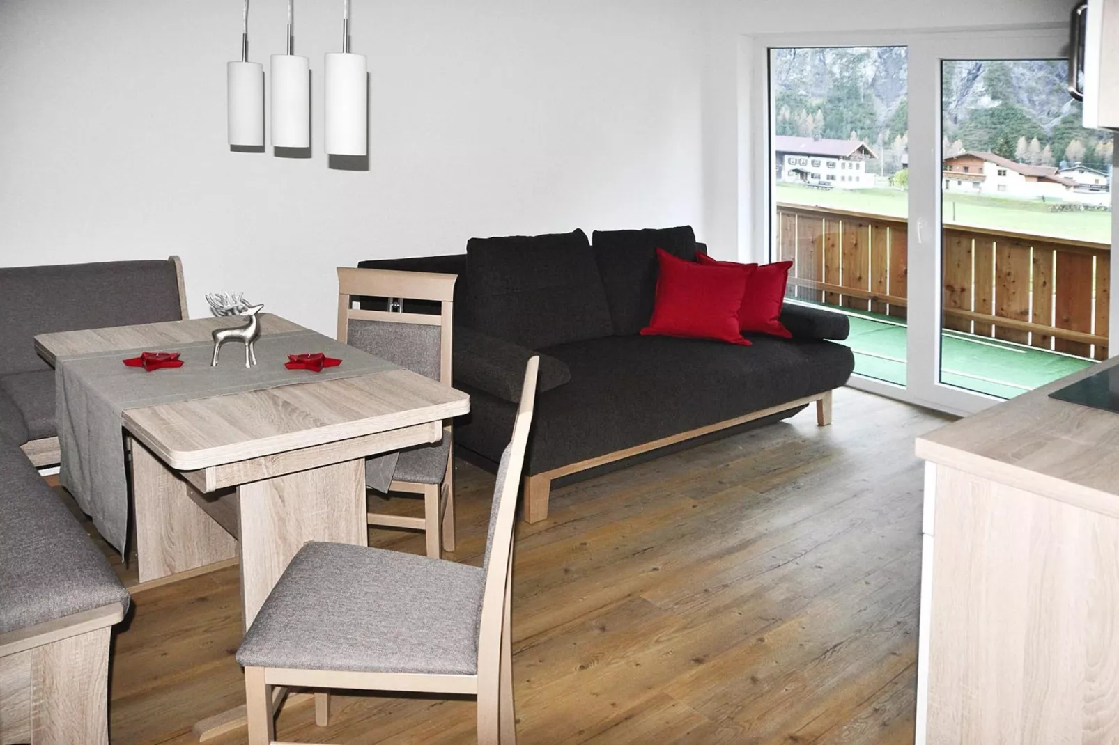 Haus Schedler - Wiesenblick-Eetkamer