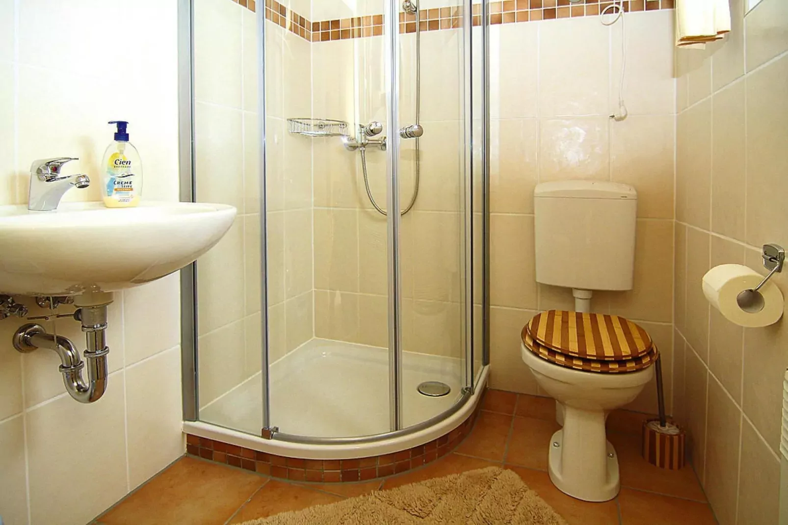 Ferienhaus Spreeblick-Badkamer