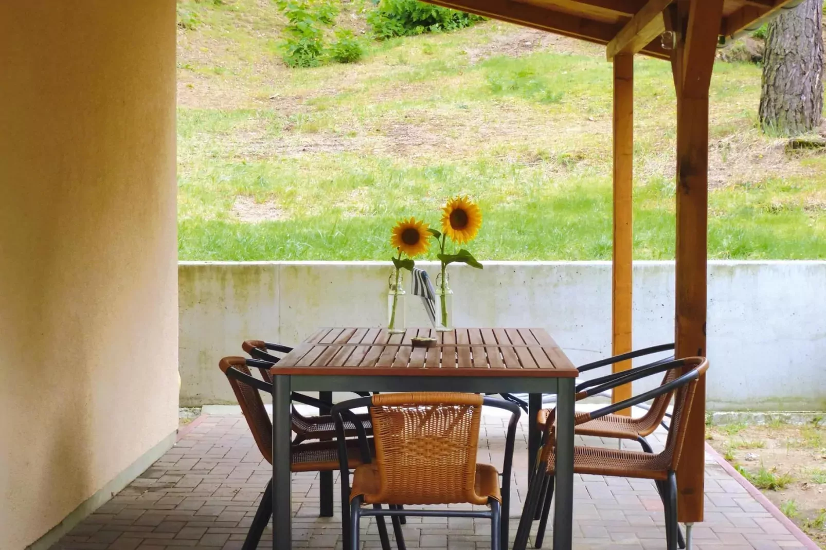 Bungalow deluxe 48 qm-Terrasbalkon