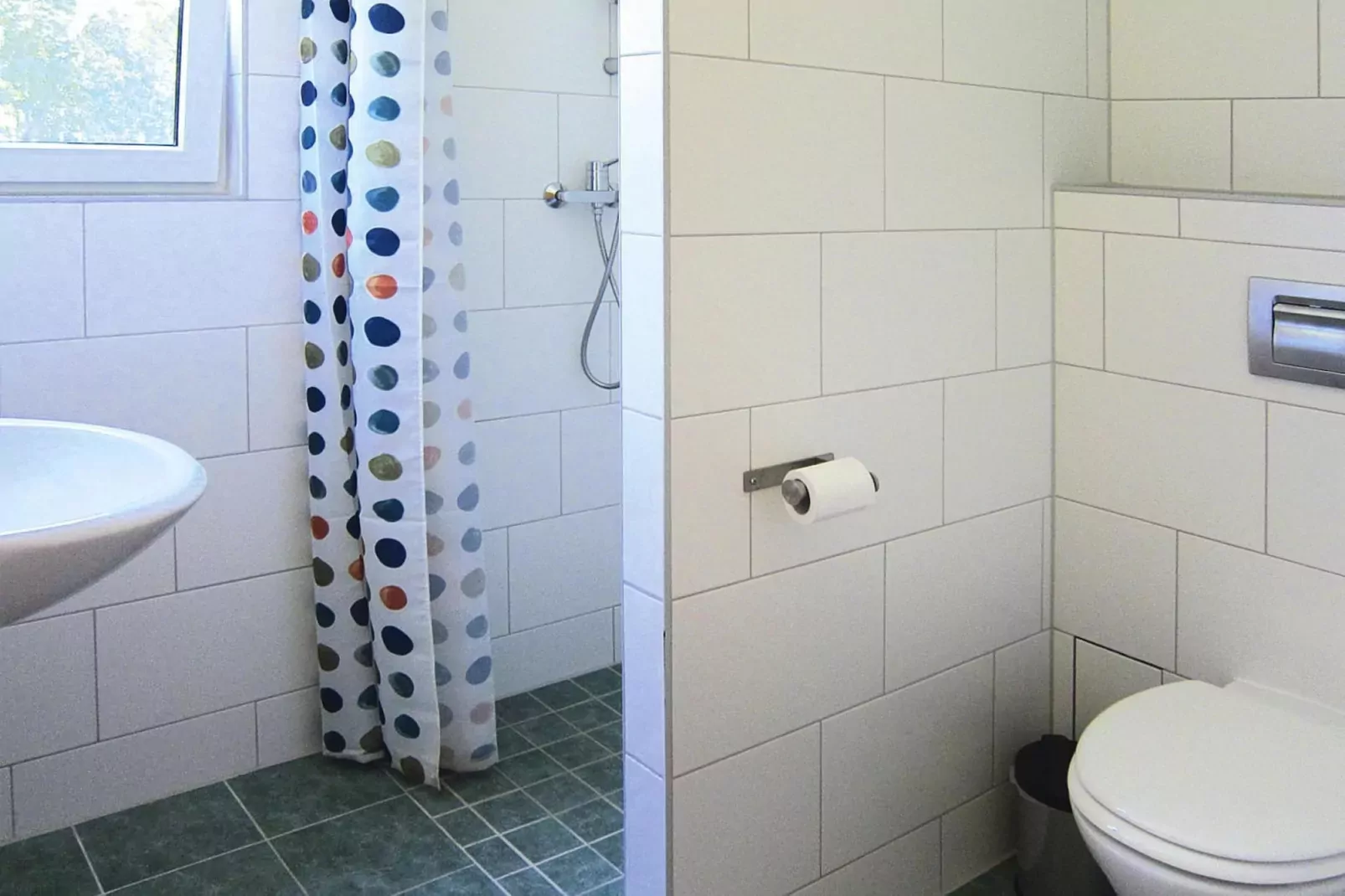 Bungalow deluxe 48 qm-Badkamer