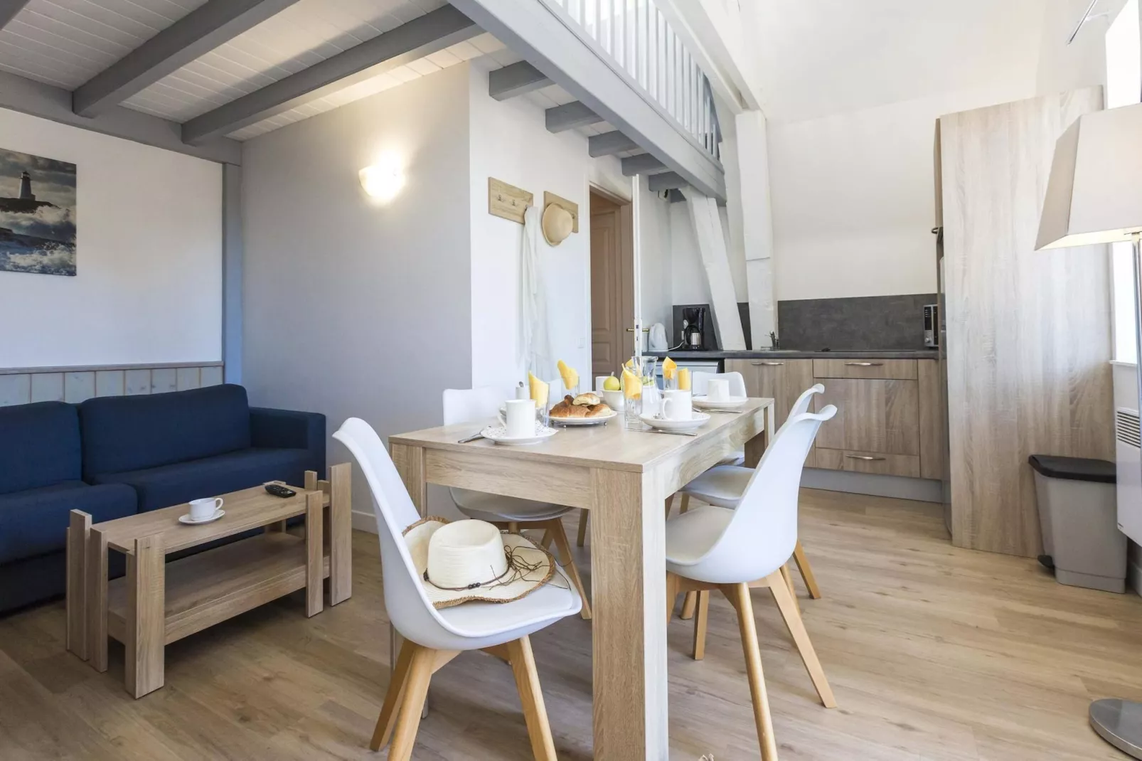 Résidence Valentin Plage 6-Eetkamer