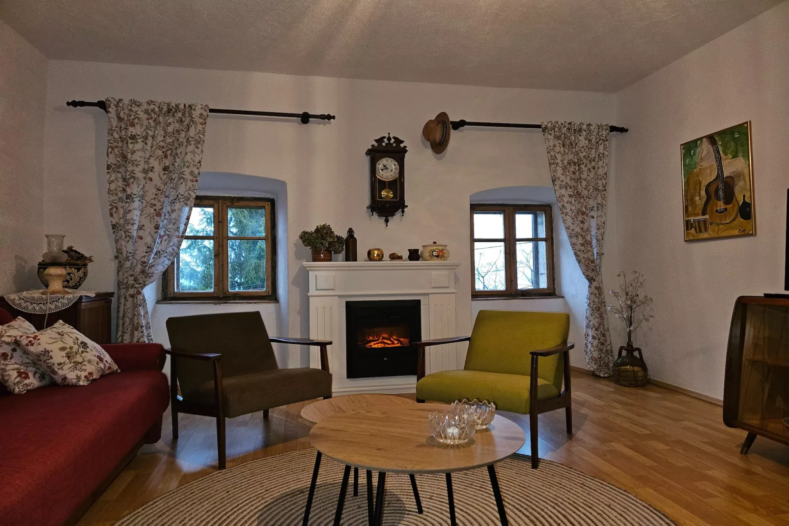 Holiday home Milica - Lovran Dobrec - ca 80 qm für 4 Pers-Woonkamer