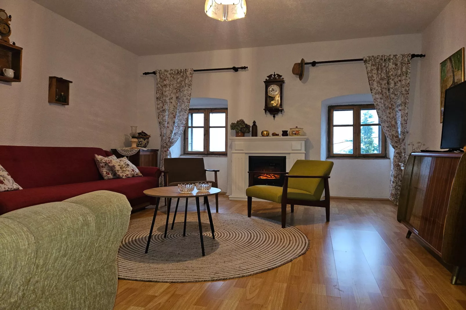 Holiday home Milica - Lovran Dobrec - ca 80 qm für 4 Pers-Woonkamer