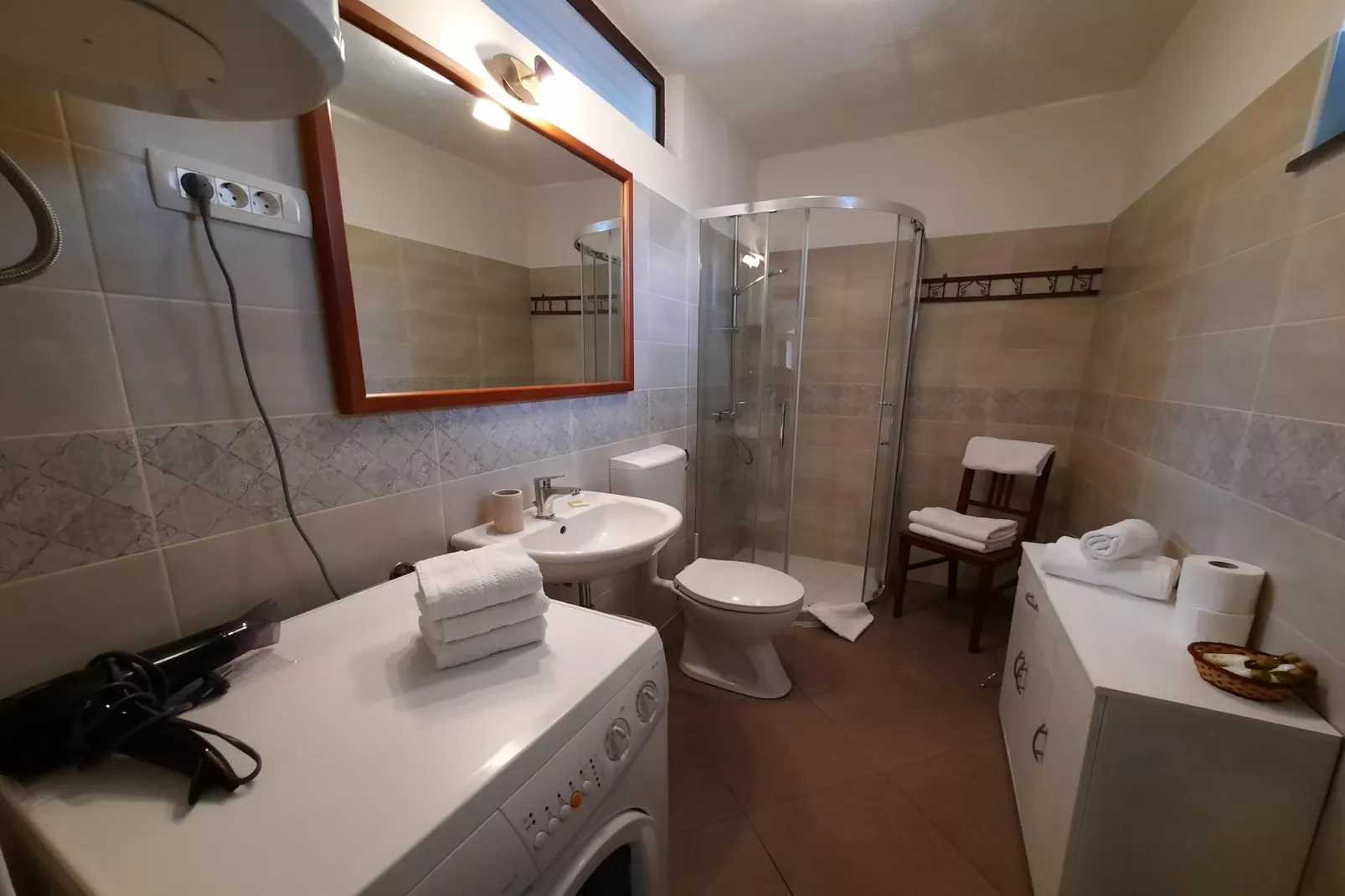 Holiday home Milica - Lovran Dobrec - ca 80 qm für 4 Pers-Badkamer