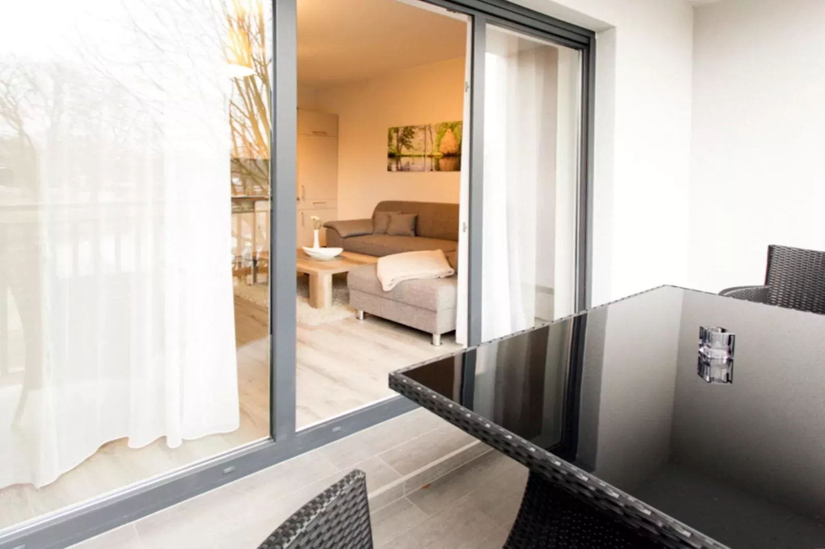 Apartment 75 qm mit Spreeblick-Terrasbalkon