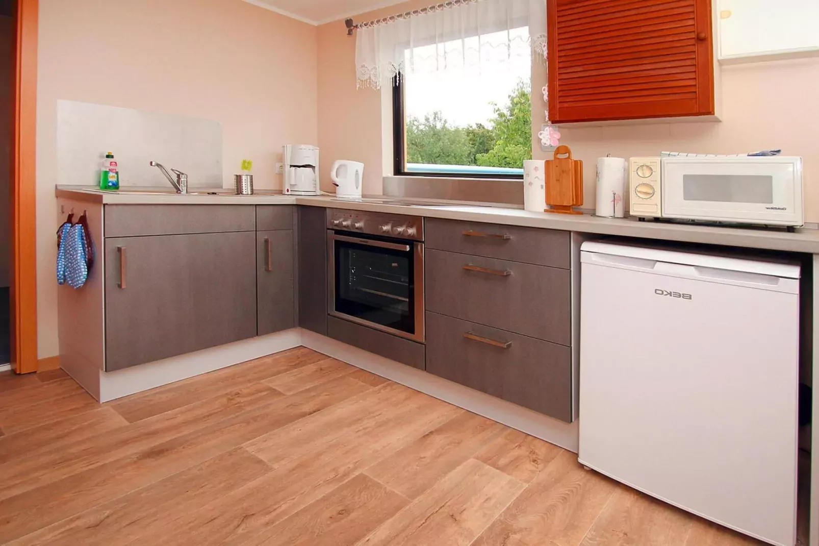 Bungalow am Spreeufer-Keuken