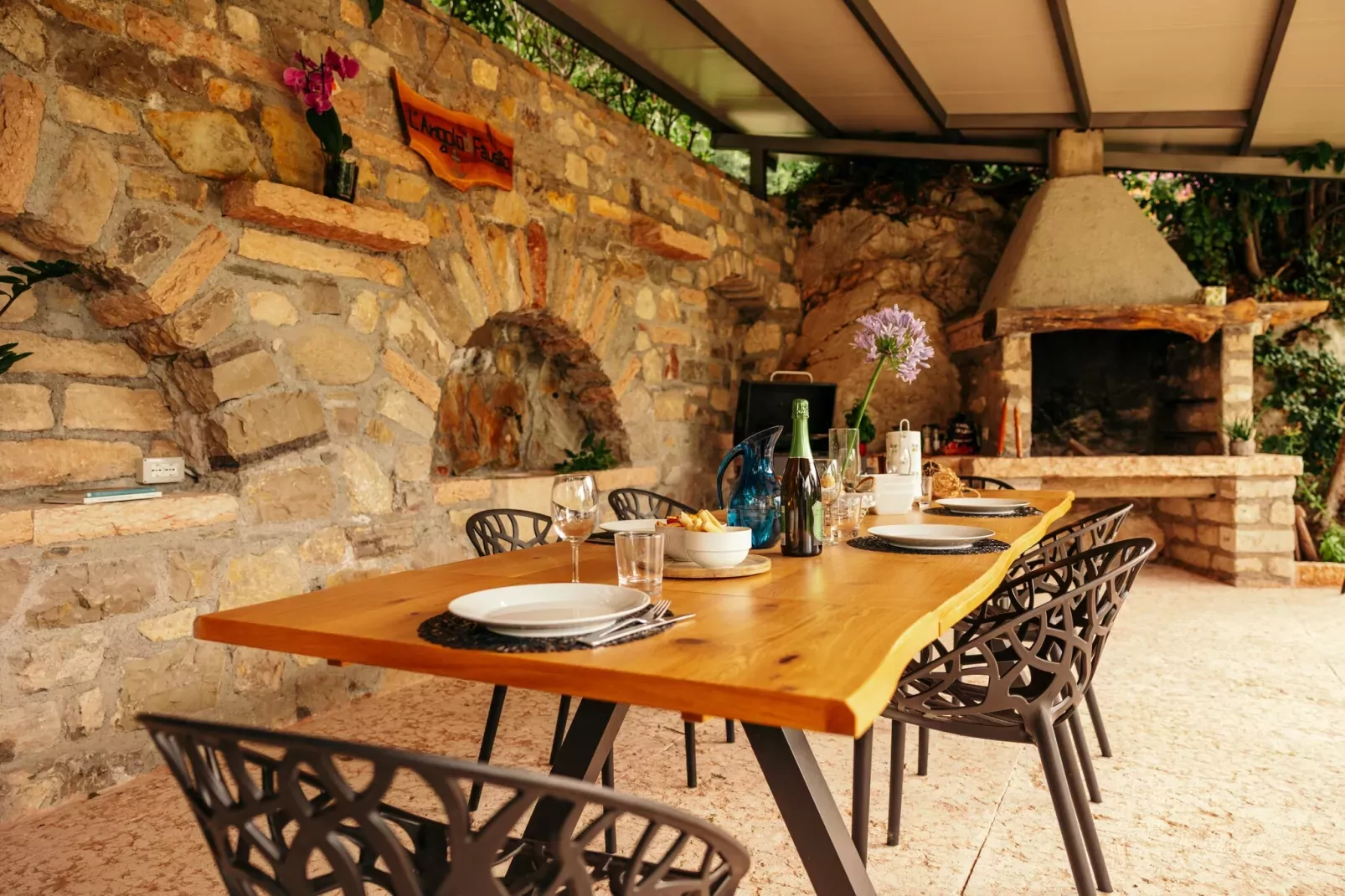 Apartment Limone Residence Nautic Resort San Carlo Gargnano-Quadrilo 110qm-Terrasbalkon
