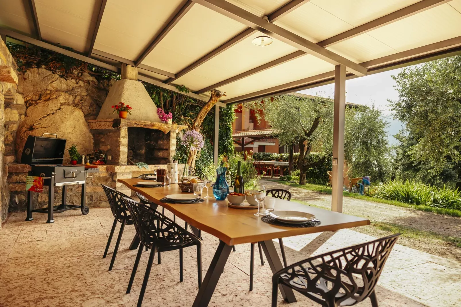 Apartment Limone Residence Nautic Resort San Carlo Gargnano-Quadrilo 110qm-Terrasbalkon