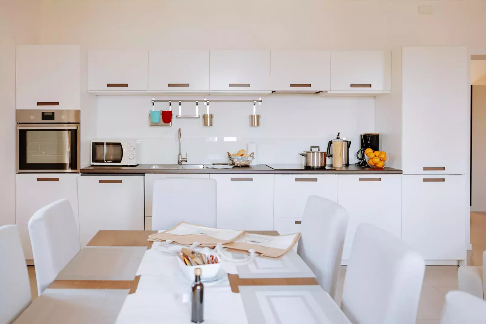Apartment Limone Residence Nautic Resort San Carlo Gargnano-Quadrilo 110qm-Keuken