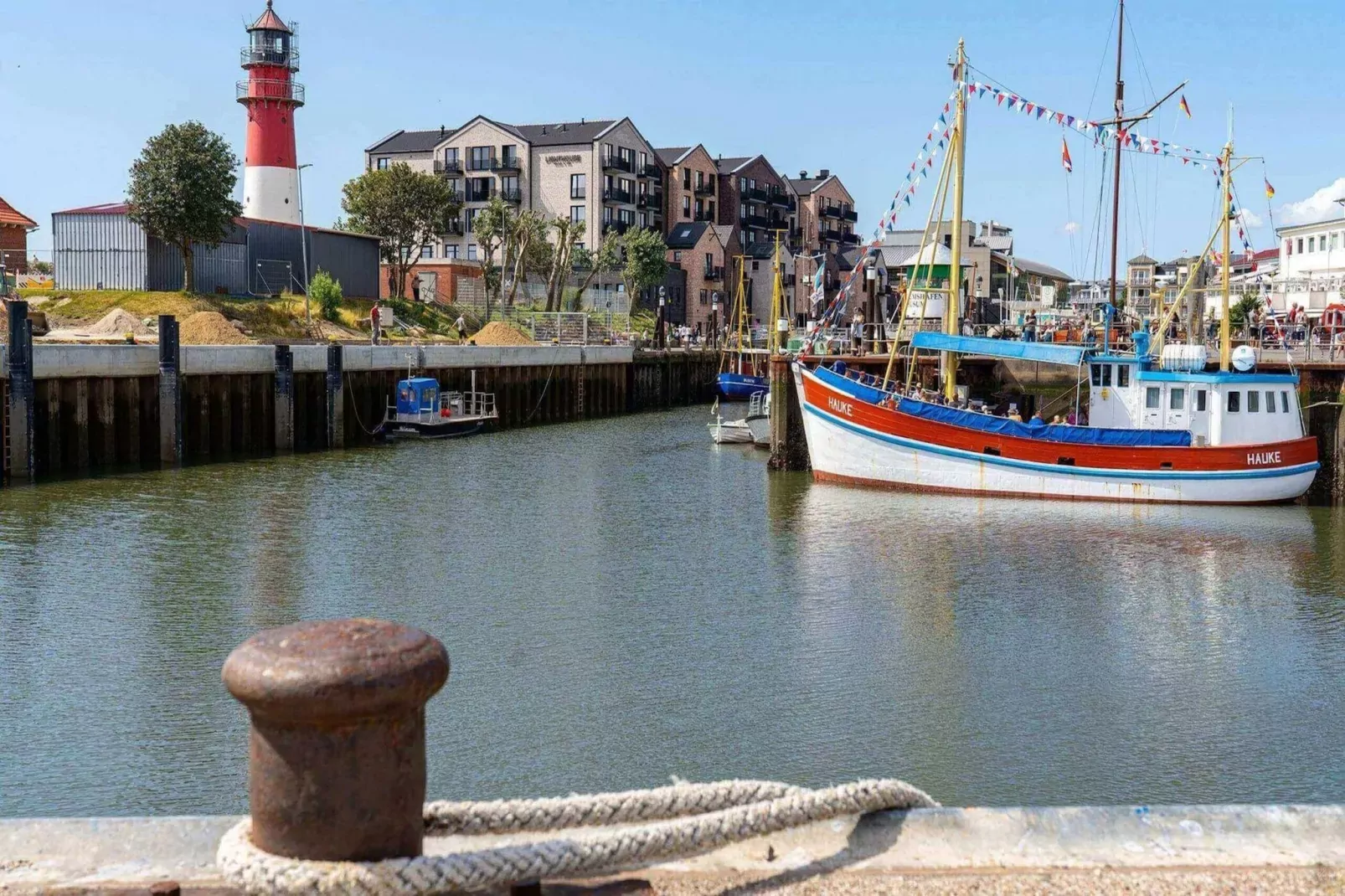 Deichgraf Büsum-Gebieden zomer 1km