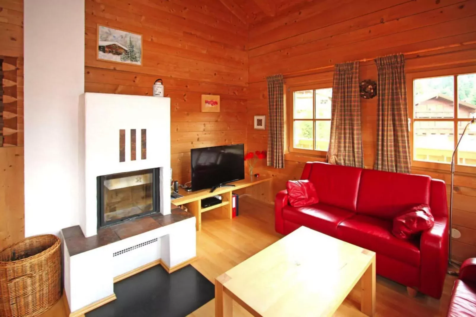 Chalet Rosenalm-Woonkamer
