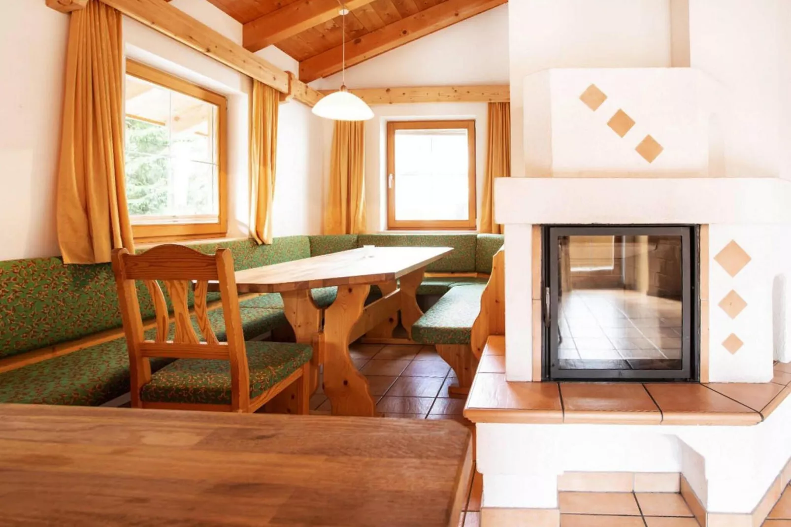 Chalet Desiree-Woonkamer