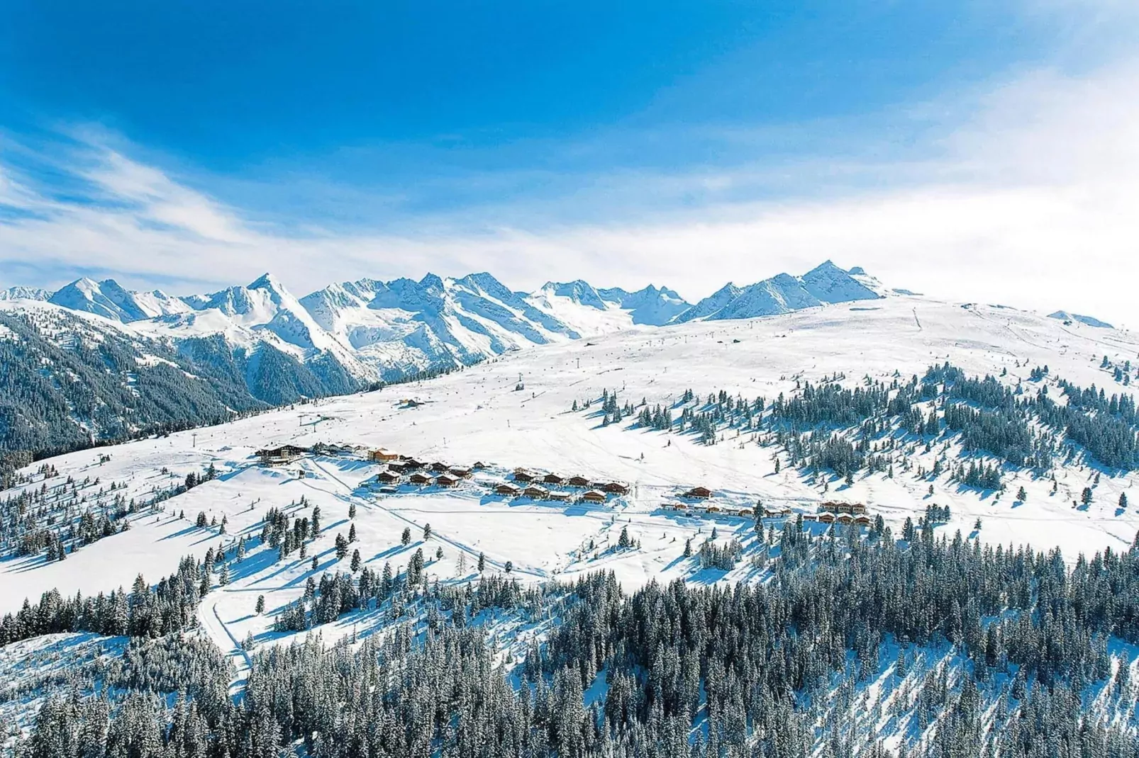 Chalet Max-Gebied winter 5km