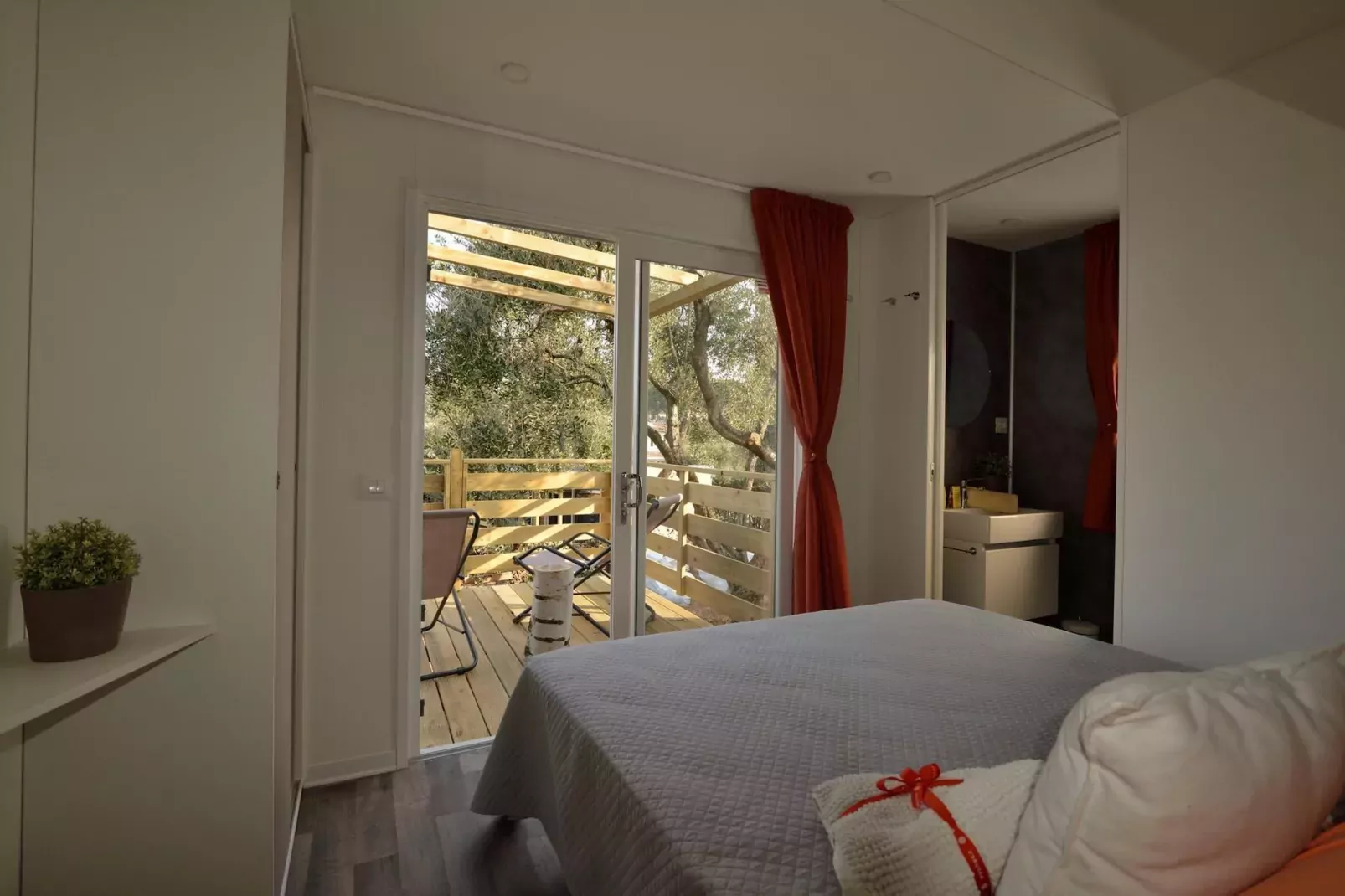 Caravan park della Colombaia, Padenghe sul Garda-CM Top Hill-Slaapkamer