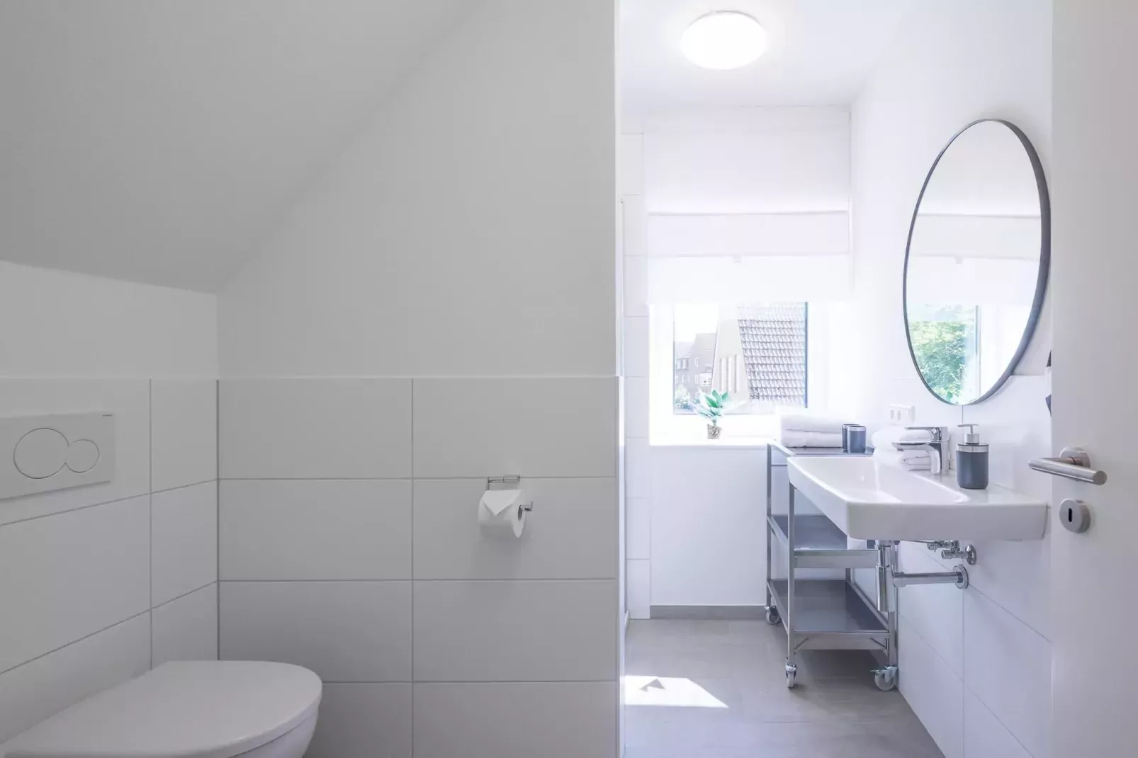 Appartement am Torhaus-Badkamer