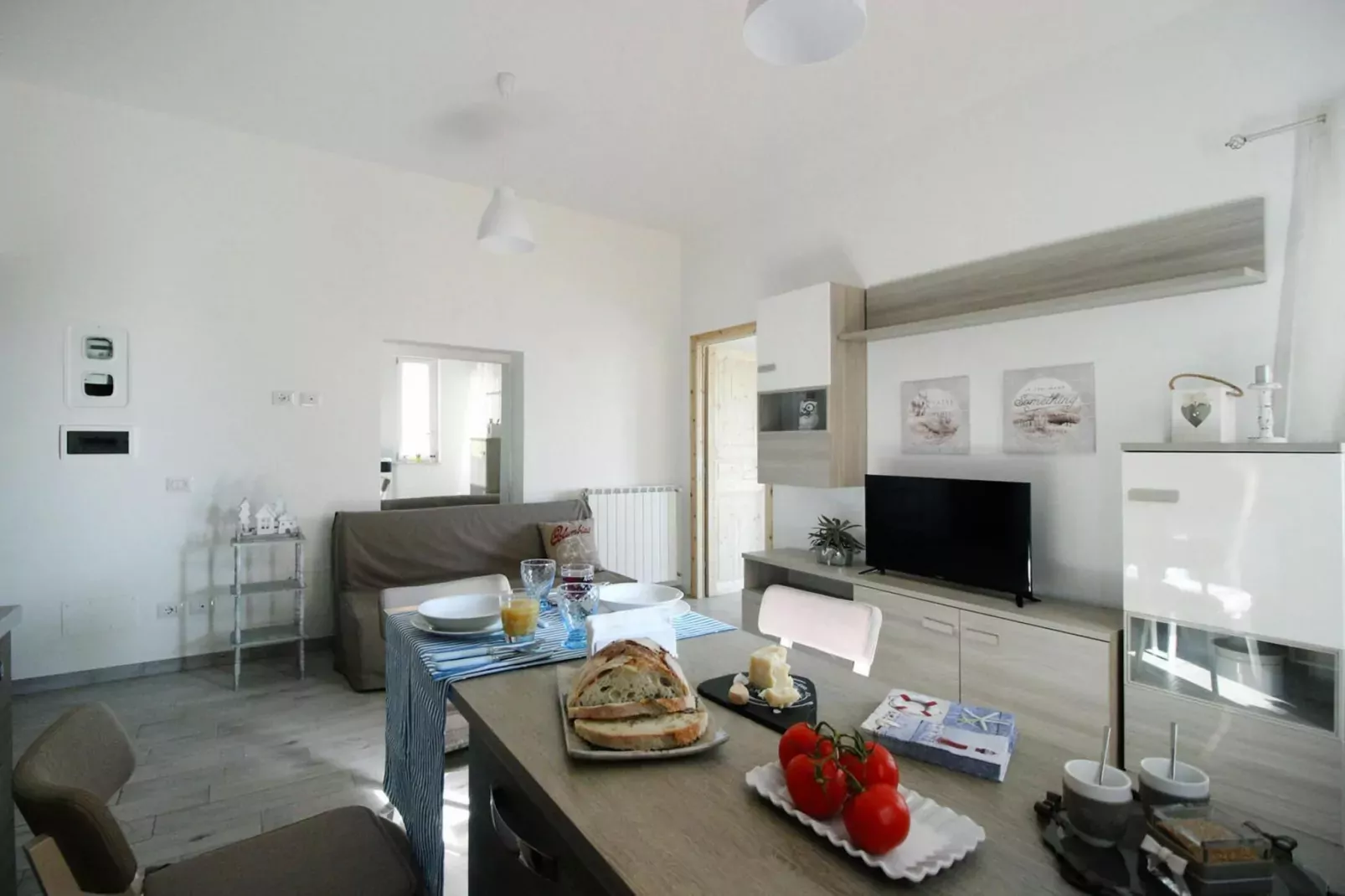 Holiday flat, Ladispoli-Casa Azzurra-Woonkamer