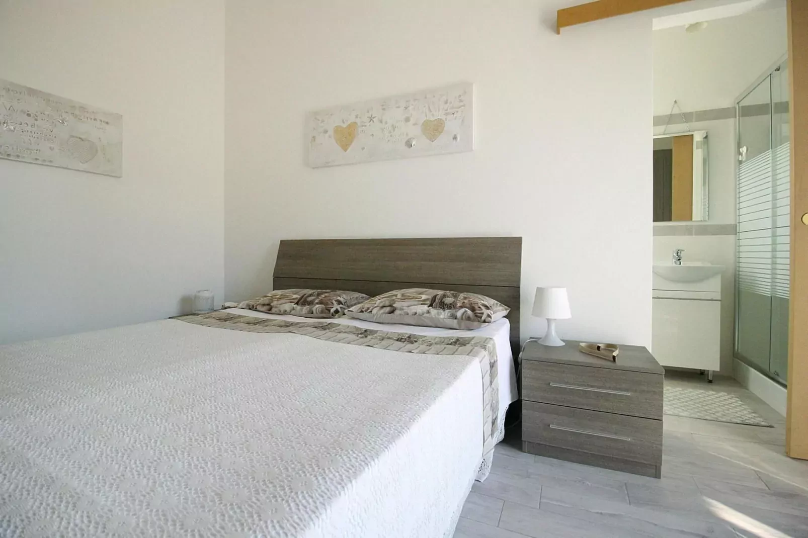 Holiday flat, Ladispoli-Casa Azzurra-Slaapkamer