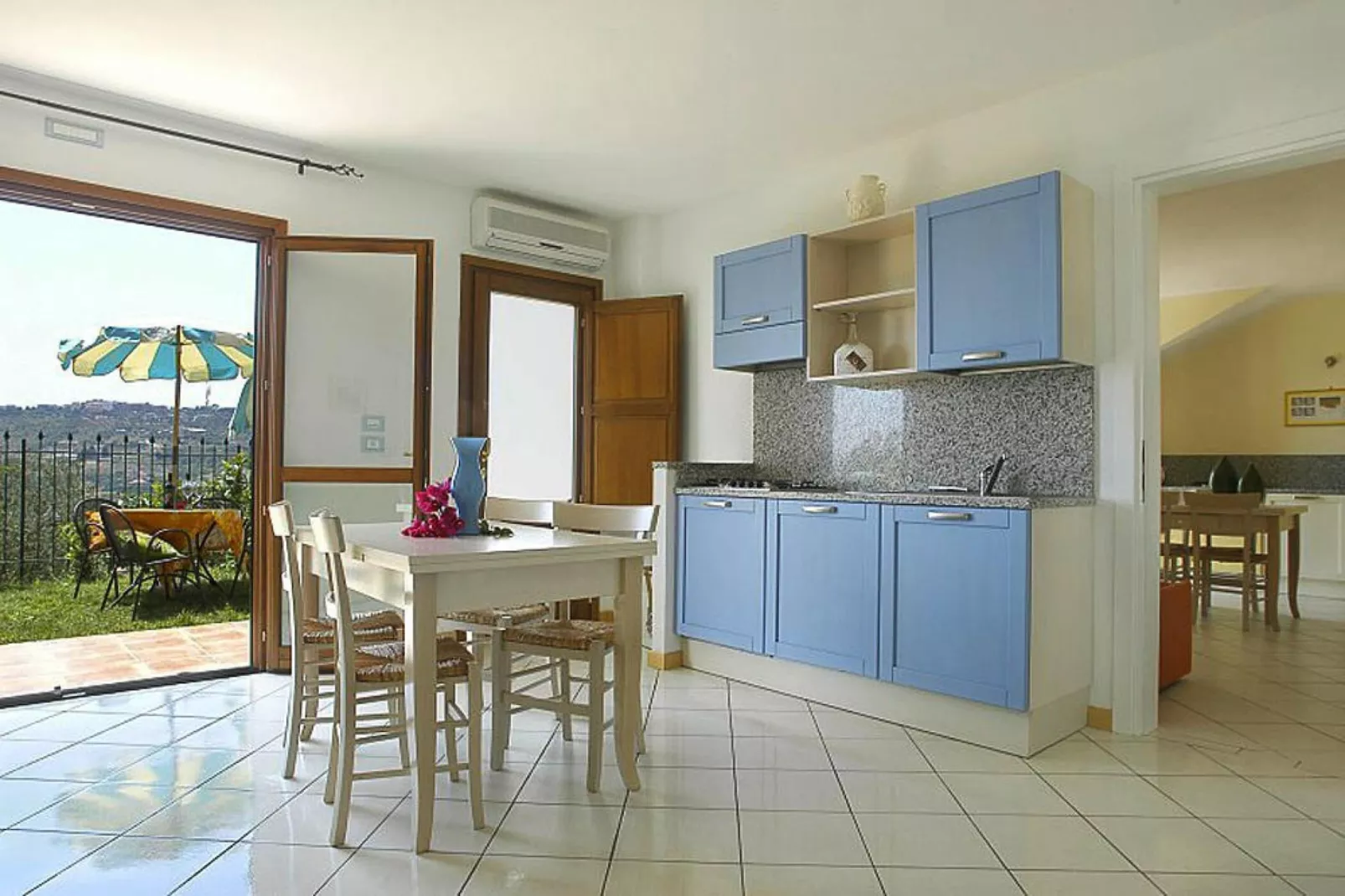 Ferienanlage Villa Giada Imperia - Type Twin Room Apt Orchidea B4-Keuken
