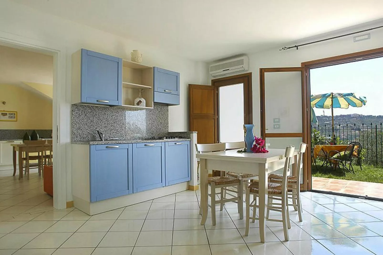 Ferienanlage Villa Giada Imperia - Type Twin Room Apt Orchidea B4-Keuken