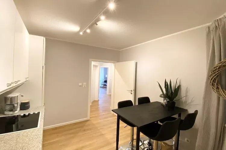 Ferienwohnung Deichglück 4 Pers-Keuken