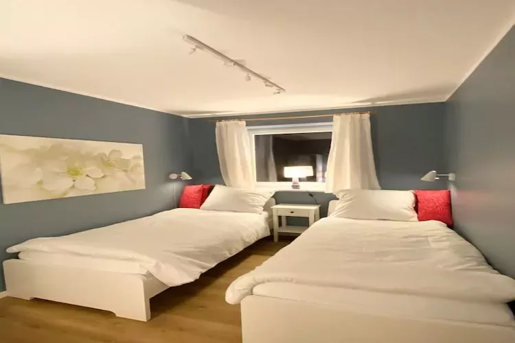 Ferienwohnung Deichglück 4 Pers-Slaapkamer
