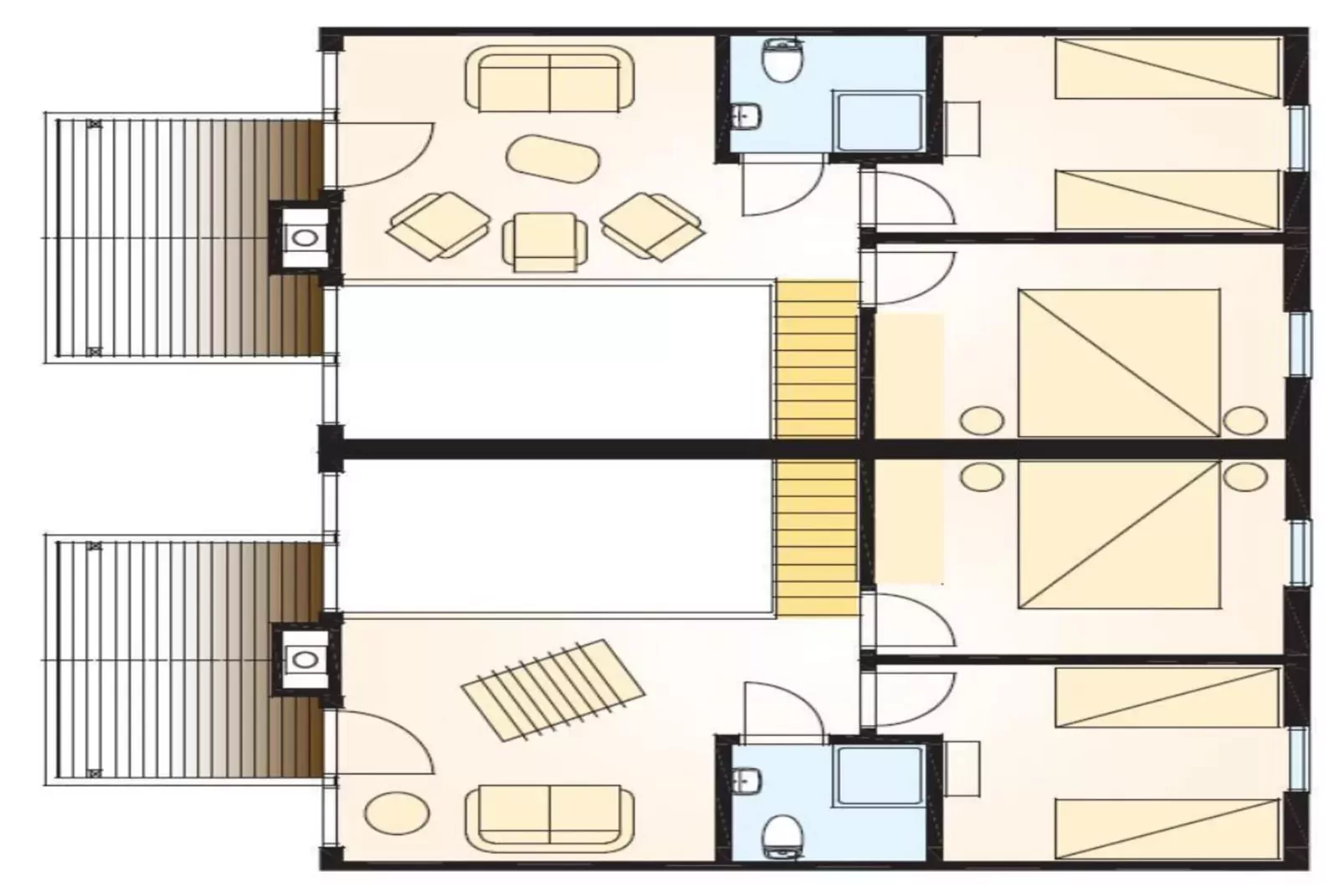Haus Fünen XXL-Plattegrond