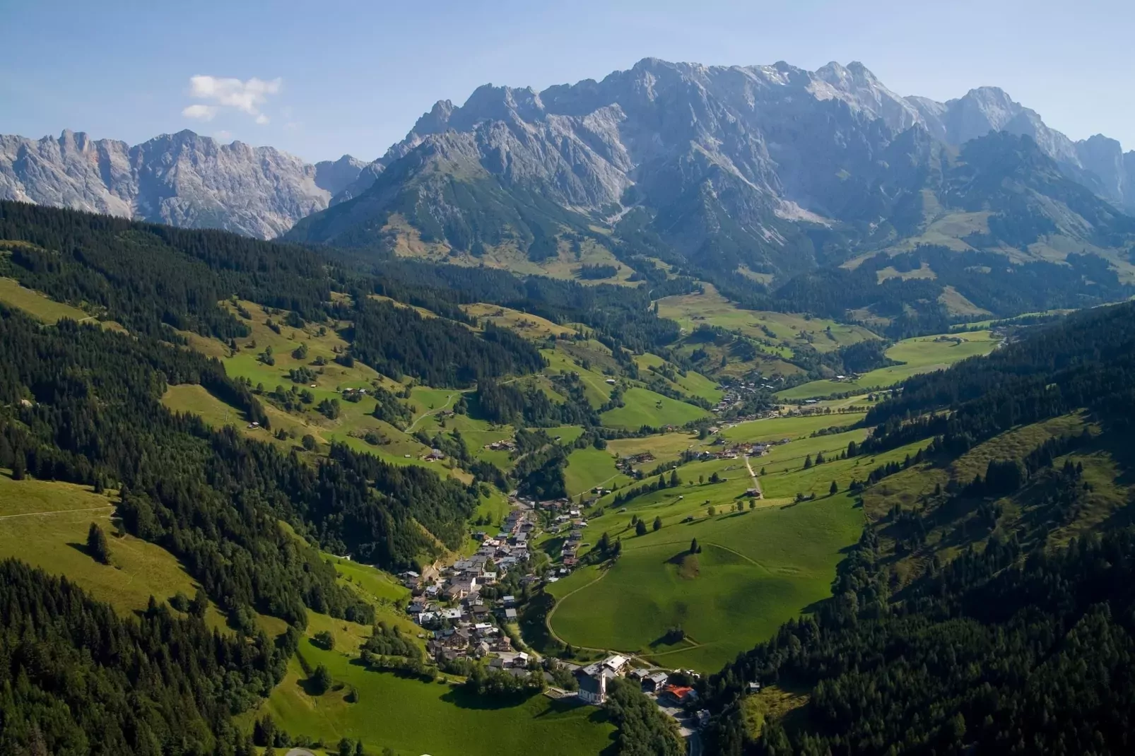 Landhaus Salzburg-Gebieden zomer 5km