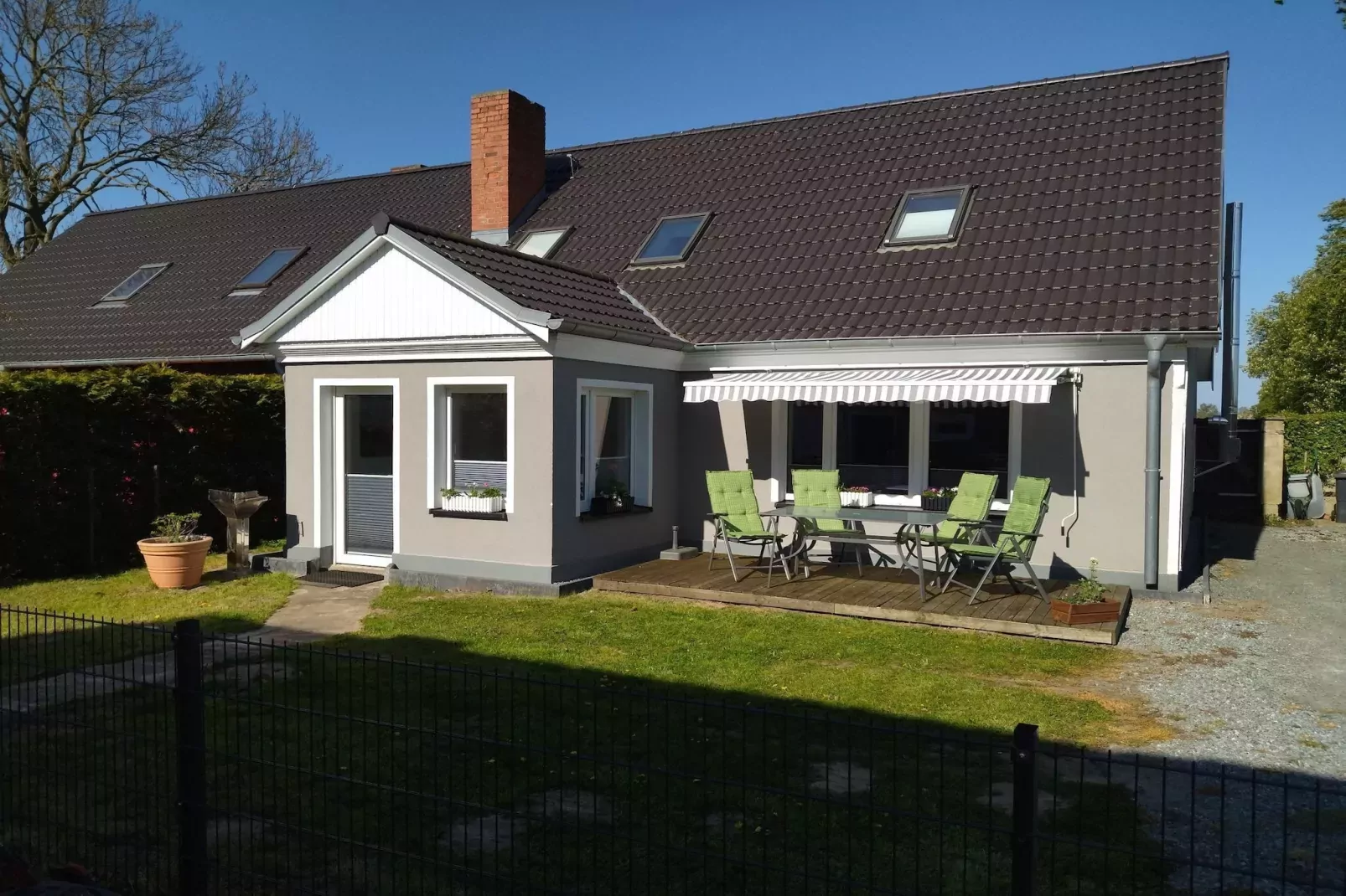 Ferienhaus auf Usedom-Buitenkant zomer