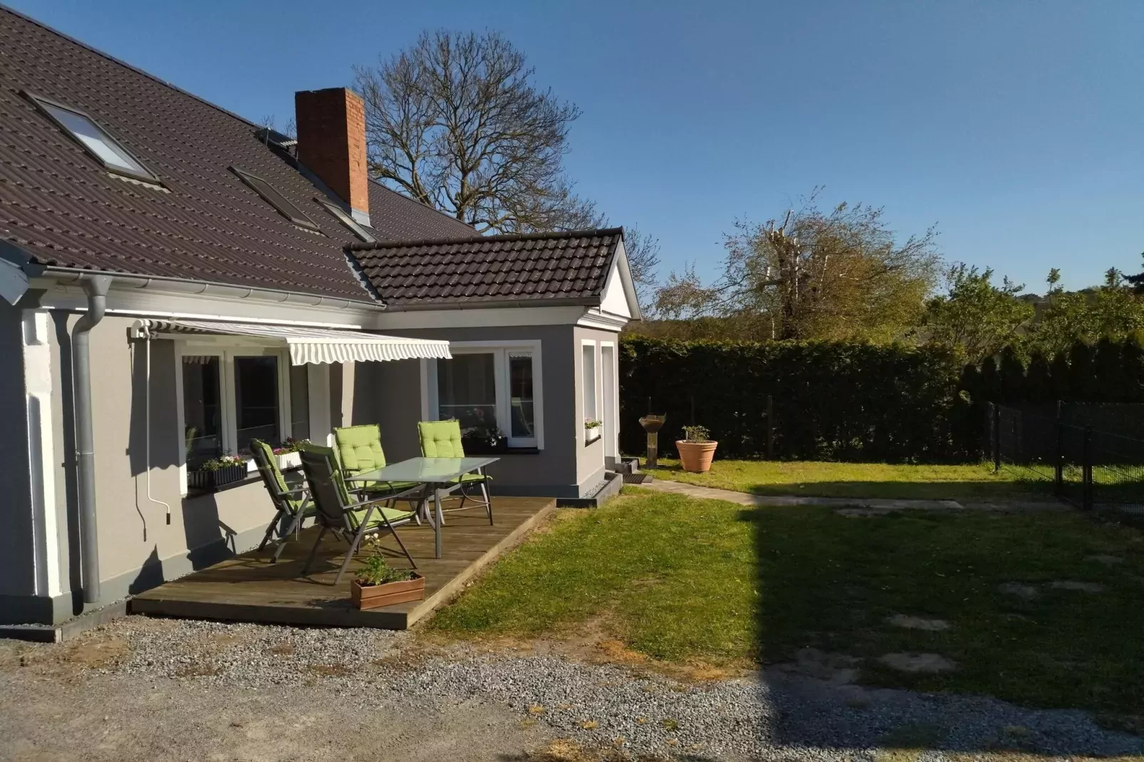 Ferienhaus auf Usedom-Buitenkant zomer