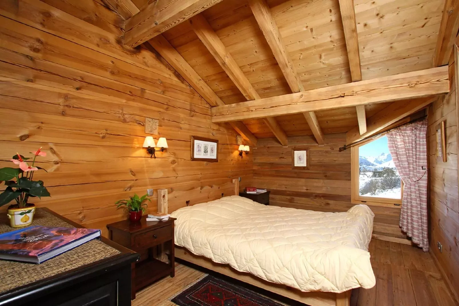 Chalet Mélusine-Slaapkamer